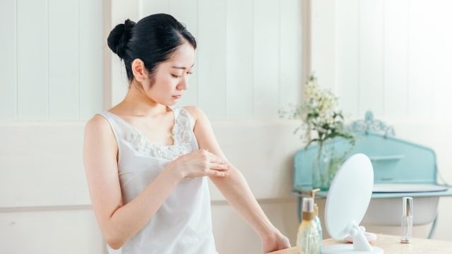 脱毛した女性の画像